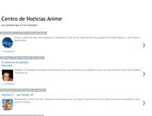 Tablet Screenshot of centrodenoticiasanime.blogspot.com