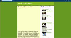 Desktop Screenshot of placeresrecetados.blogspot.com