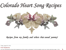 Tablet Screenshot of co-heartsongrecipes.blogspot.com