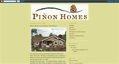 Desktop Screenshot of pinonhomes.blogspot.com