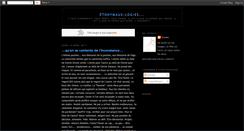 Desktop Screenshot of etonymologie.blogspot.com