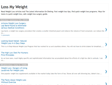 Tablet Screenshot of loss-my-weight.blogspot.com