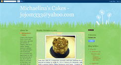 Desktop Screenshot of michaelinascakes.blogspot.com