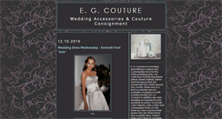 Desktop Screenshot of egcouture.blogspot.com