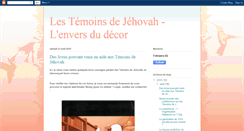 Desktop Screenshot of lestemoinsdejehovahlenversdudecor.blogspot.com