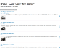 Tablet Screenshot of brabus-autotwenty-firstcentury.blogspot.com