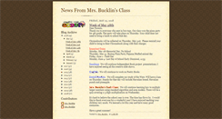 Desktop Screenshot of mbucklin.blogspot.com