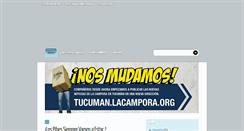 Desktop Screenshot of lacamporatucuman.blogspot.com