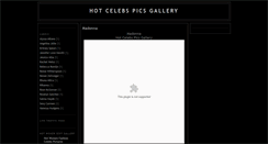 Desktop Screenshot of hotcelebspicsgallery.blogspot.com