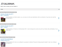 Tablet Screenshot of eyjalukman.blogspot.com