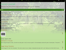 Tablet Screenshot of masonsjournal.blogspot.com