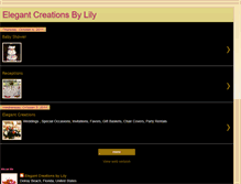 Tablet Screenshot of elegantcreationsbylily.blogspot.com