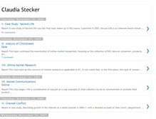 Tablet Screenshot of claudiastecker.blogspot.com