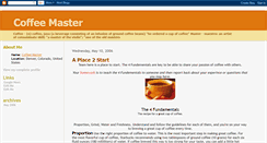 Desktop Screenshot of coffeepassion.blogspot.com