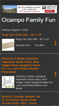 Mobile Screenshot of ocampofamily5blog.blogspot.com