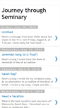 Mobile Screenshot of journeythroughseminary.blogspot.com