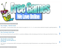 Tablet Screenshot of freegamesweloveonline.blogspot.com