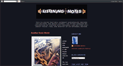 Desktop Screenshot of listeningnotes.blogspot.com