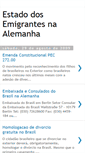 Mobile Screenshot of estadodosemigrantesnaalemanha.blogspot.com