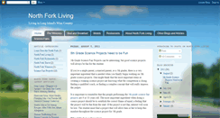 Desktop Screenshot of northforkliving.blogspot.com