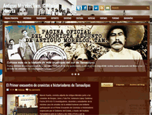 Tablet Screenshot of antiguo-morelos.blogspot.com