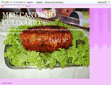 Tablet Screenshot of meucantinhoculinario.blogspot.com