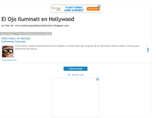 Tablet Screenshot of iluminatihollywoodmedia.blogspot.com