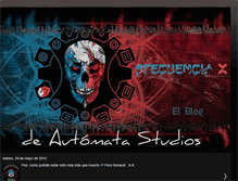 Tablet Screenshot of frecuenciax.blogspot.com