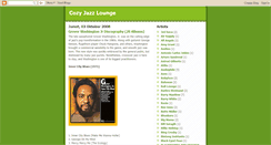 Desktop Screenshot of cozyjazzlounge.blogspot.com