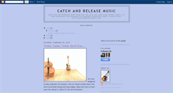 Desktop Screenshot of catchandreleasemusic.blogspot.com