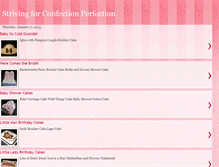 Tablet Screenshot of confectionperfectionco.blogspot.com