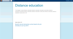 Desktop Screenshot of distance-education-heylee.blogspot.com