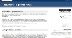 Desktop Screenshot of d12puentevirtual.blogspot.com