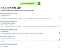 Tablet Screenshot of kidswithcleftsutah.blogspot.com