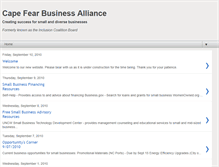 Tablet Screenshot of capefearbusinessalliance.blogspot.com