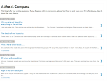 Tablet Screenshot of amoralcompass.blogspot.com