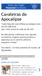 Mobile Screenshot of cavaleiras.blogspot.com