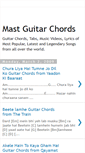 Mobile Screenshot of mastguitarchords.blogspot.com