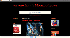 Desktop Screenshot of memorishah.blogspot.com