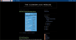 Desktop Screenshot of clemsonaias.blogspot.com