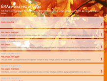 Tablet Screenshot of eraseunavezeljuego.blogspot.com