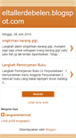 Mobile Screenshot of eltallerdebelen.blogspot.com