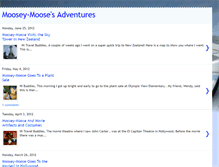 Tablet Screenshot of mooseymoosewrites.blogspot.com