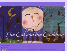 Tablet Screenshot of catandthecauldron.blogspot.com