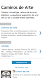 Mobile Screenshot of caminosdearte.blogspot.com