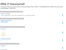 Tablet Screenshot of eloiceroschaff.blogspot.com
