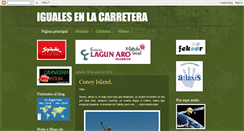 Desktop Screenshot of igualesenlacarretera.blogspot.com