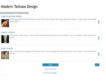 Tablet Screenshot of modern-tattoos-design.blogspot.com