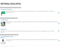 Tablet Screenshot of didacticadereformaeducativa.blogspot.com