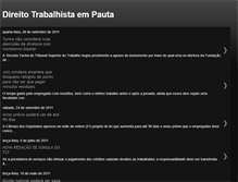 Tablet Screenshot of direitotrabalhistaempauta.blogspot.com